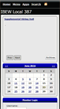 Mobile Screenshot of ibew387.com